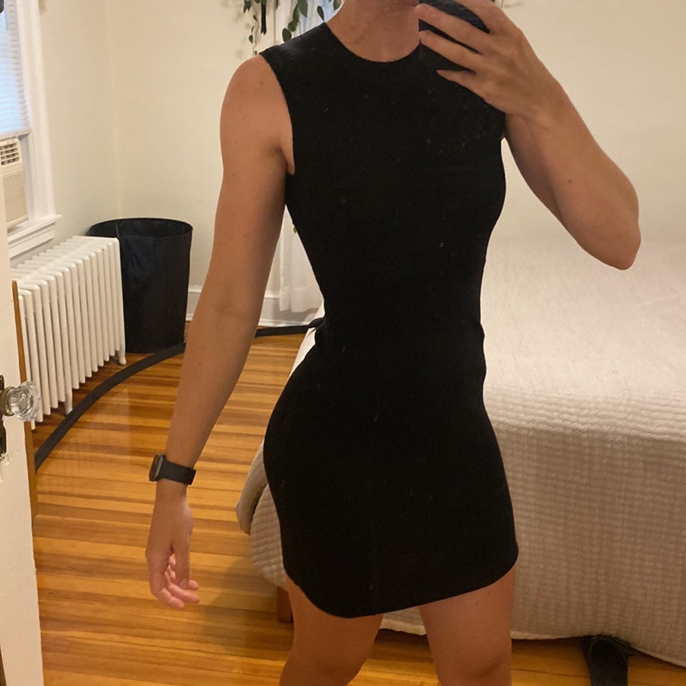 Theory wool dress Small black